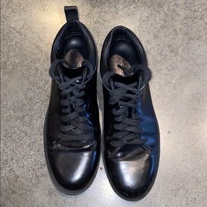 VINCE LEATHER HIGH TOPS